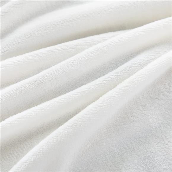 Fuzzy Faux Fur Throw Blanket Tie-dye Beige Super Soft Cozy Plush Fuzzy Shaggy - Picture 5 of 6